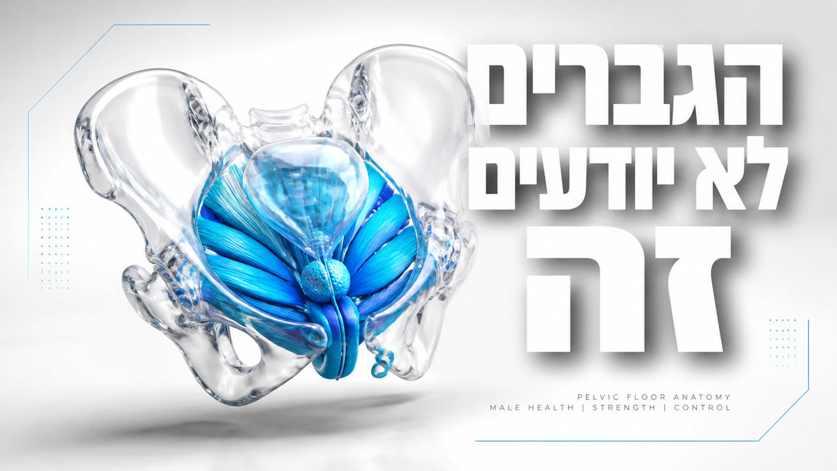 מה זה אימון רצפת האגן לגברים ואיך עושים אותו בבית: המדריך המלא