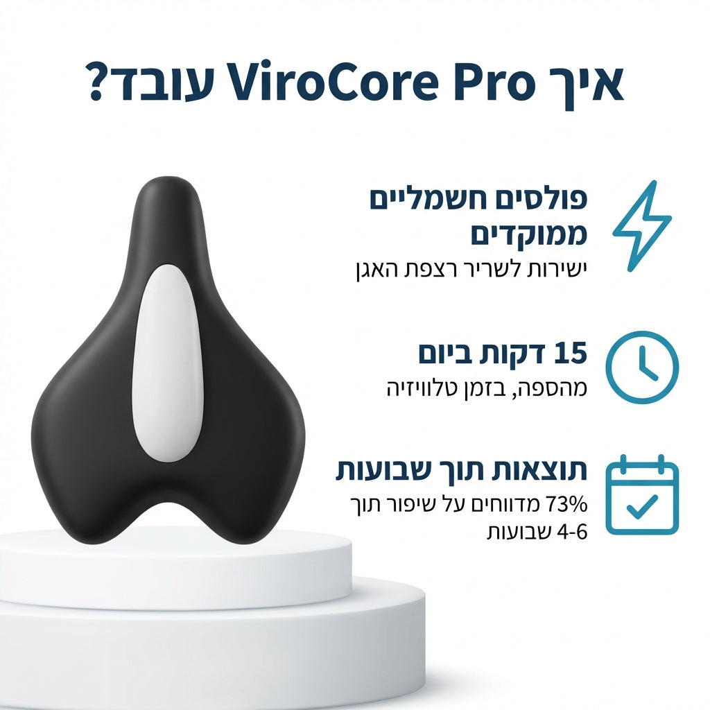 ViroCore Pro - חיזוק רצפת האגן לתפקוד גברי