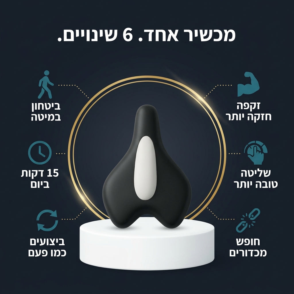 ViroCore Pro - חיזוק רצפת האגן לתפקוד גברי