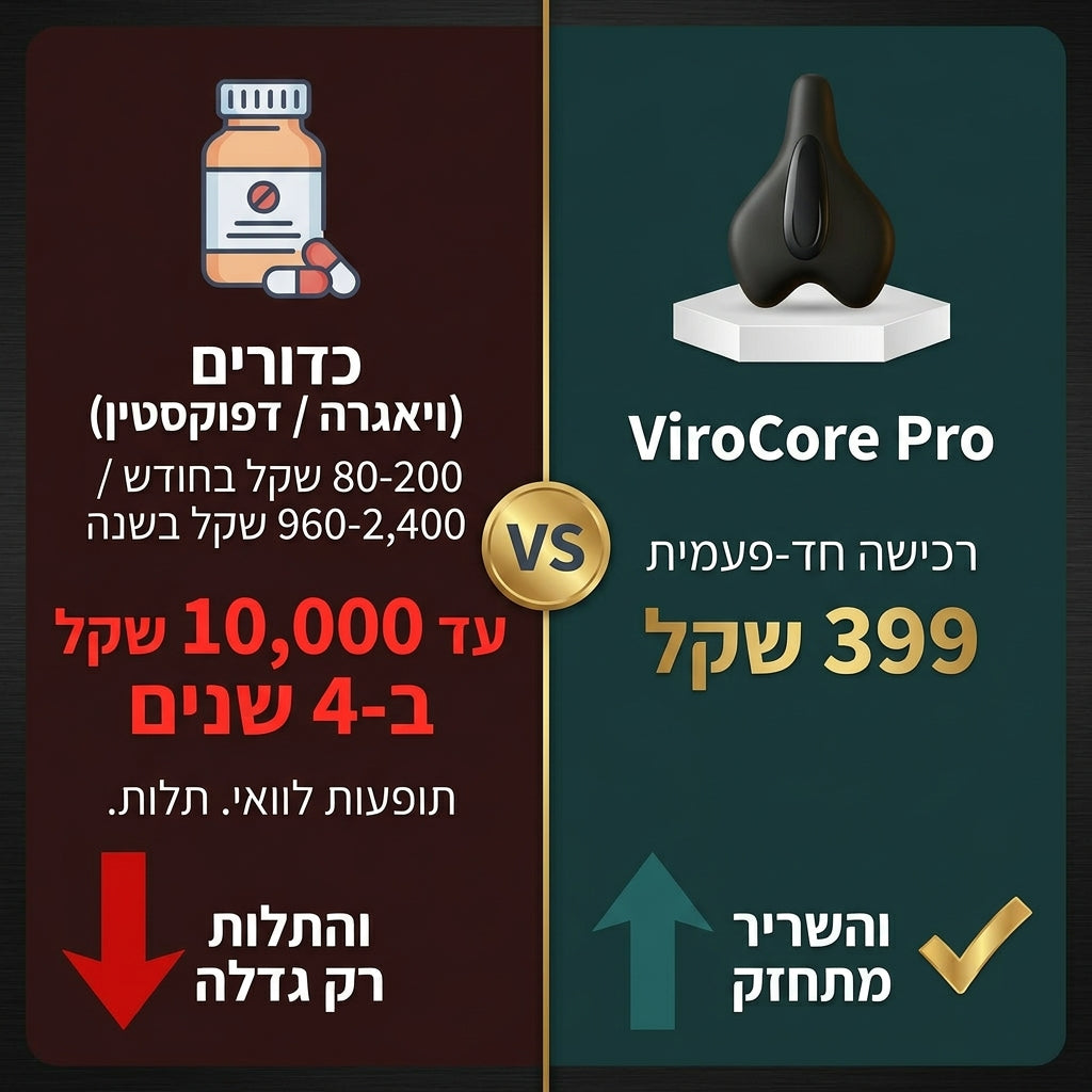 ViroCore Pro - חיזוק רצפת האגן לתפקוד גברי