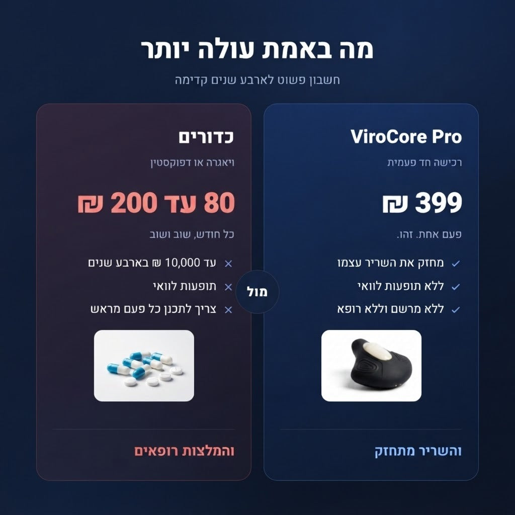 ViroCore Pro - חיזוק רצפת האגן לתפקוד גברי