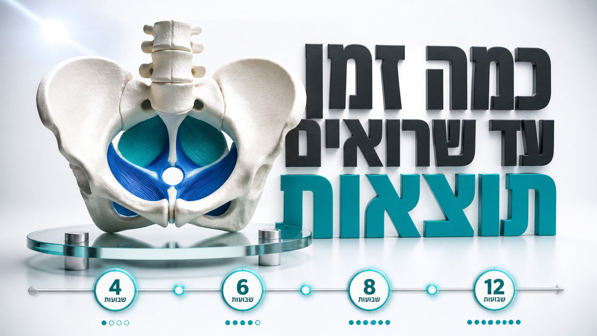 כמה זמן לוקח לראות תוצאות מחיזוק רצפת האגן לגברים: המדריך המלא