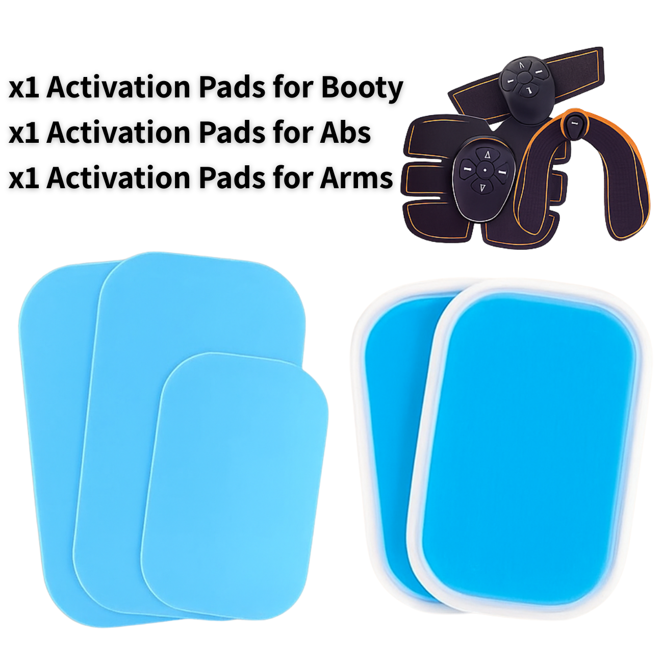 PerfectShape MAX — Activation Pads – 40 Full-Effect Uses