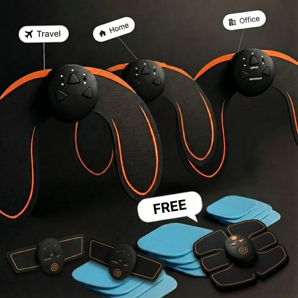 x3 NeuroEase - Back & Glute Relief Trainer (+ 120 Activation Pad Uses)