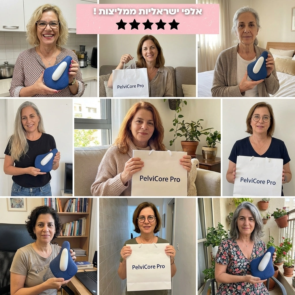 PelviCore Pro - הפתרון הביתי לדליפת שתן