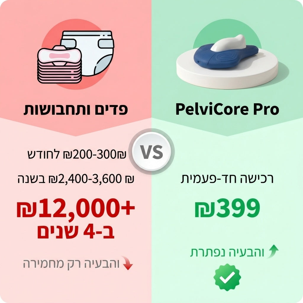 PelviCore Pro - הפתרון הביתי לדליפת שתן