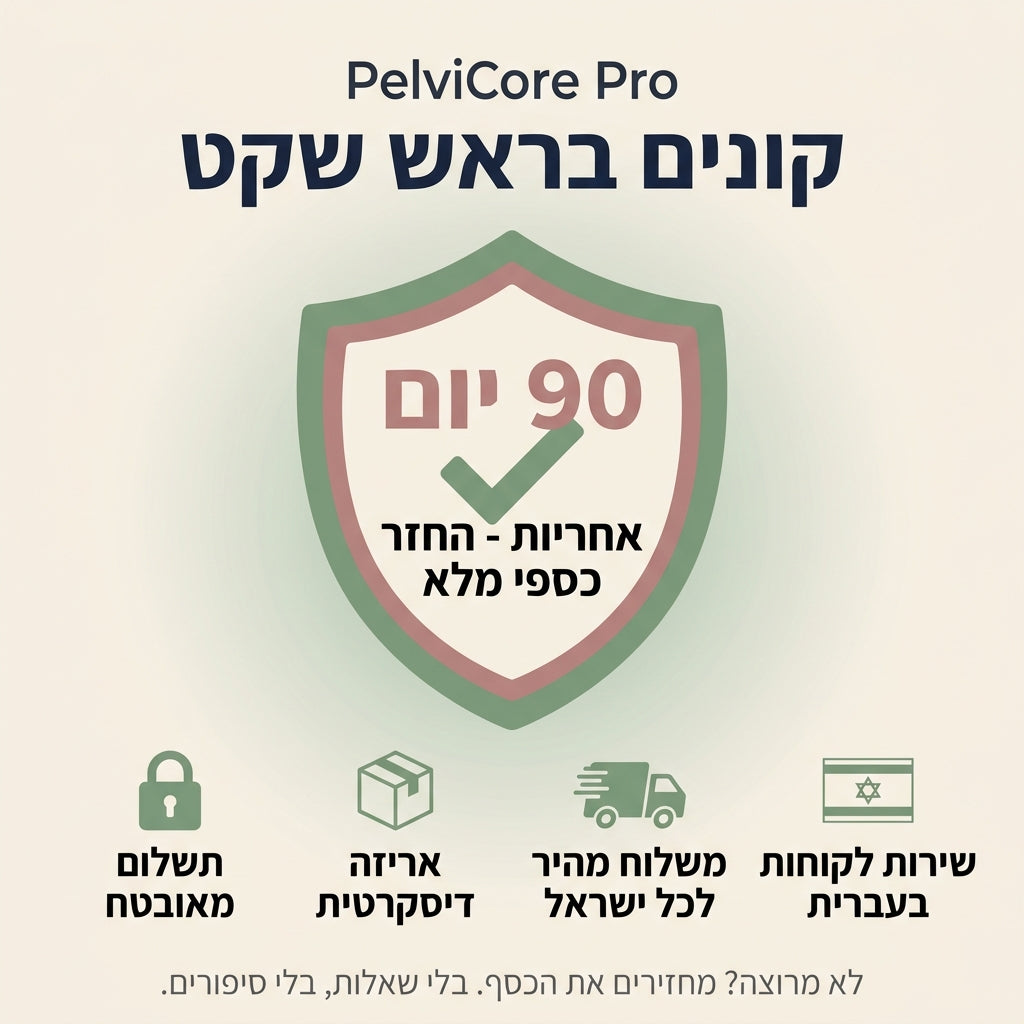 PelviCore Pro - חיזוק רצפת האגן לשליטה מלאה לנשים